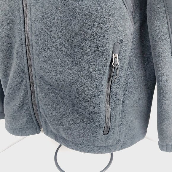 Columbia Men's Black Mission Air Interchange Hybrid Shell Fleece Jacket Size M - Picture 7 of 12